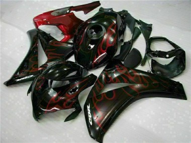 Preisgünstige Honda CBR 1000 RR 08-11 Verkleidungen - Rot Flamme