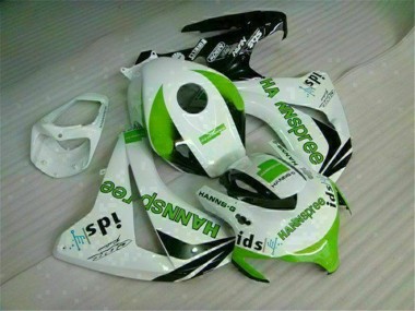 Preisgünstige Honda CBR 1000 RR 08-11 Verkleidungen - Grün Weiß