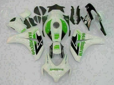 Preisgünstige Honda CBR 1000 RR 08-11 Vollverkleidung - Grün Weiß