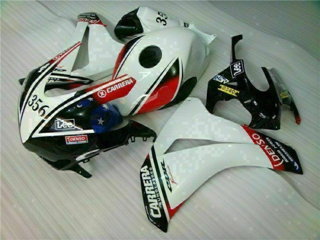 Preisgünstige Honda CBR 1000 RR 08-11 Verkleidungen & Plastik - Weiß Schwarz Preisgünstige Honda CBR 1000 RR 08-11 Verkleidungen & Plastik - Weiß Schwarz