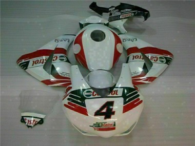 Preisgünstige Honda CBR 1000 RR 08-11 Verkleidungen - Weiß Castrol 4
