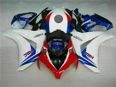 Preisgünstige Honda CBR 1000 RR 08-11 Verkleidungen Komplett Sets - Weiß Blau
