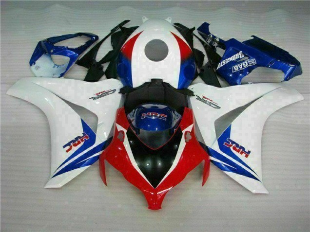 Preisgünstige Honda CBR 1000 RR 08-11 Verkleidungen Komplett Sets - Weiß Blau