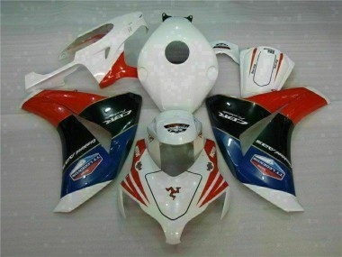 Preisgünstige Honda CBR 1000 RR 08-11 Verkleidungen & Plastik - Rot Weiß