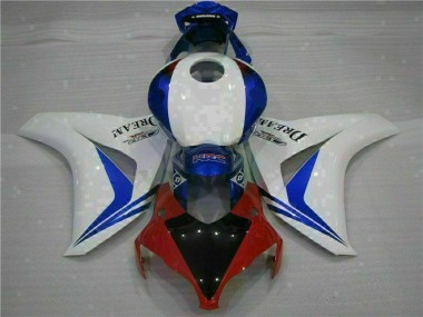 Preisgünstige Honda CBR 1000 RR 08-11 Verkleidung - Weiß Blau