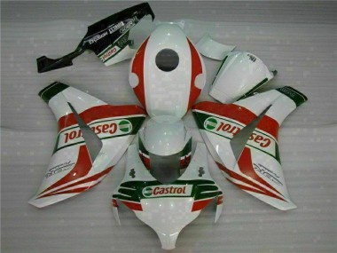 Preisgünstige Honda CBR 1000 RR 08-11 Verkleidung - Weiß Rot