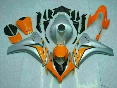 Preisgünstige Honda CBR 1000 RR 08-11 Verkleidungen - Orange Silber