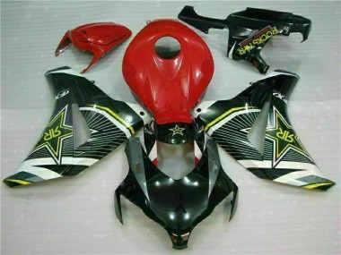 Preisgünstige Honda CBR 1000 RR 08-11 Verkleidungen - Rot Schwarz