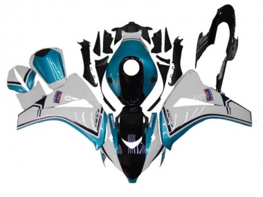 Preisgünstige Honda CBR 1000 RR 08-11 Verkleidungen - Blau Weiß Schwarz