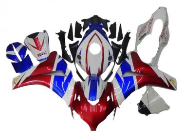 Preisgünstige Honda CBR 1000 RR 08-11 Verkleidungen - Rot Blau Weiß