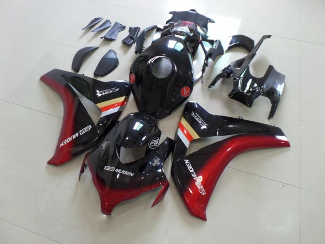 Preisgünstige Honda CBR 1000 RR 08-11 Verkleidungen - Schwarz Rot Mugen Preisgünstige Honda CBR 1000 RR 08-11 Verkleidungen - Schwarz Rot Mugen