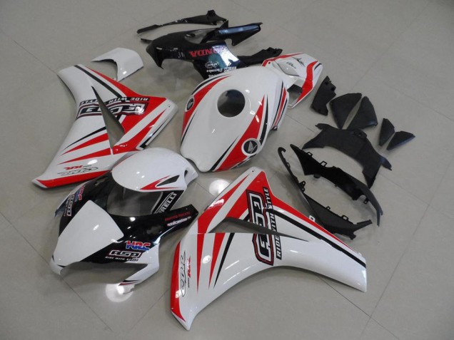 Preisgünstige Honda CBR 1000 RR 08-11 Verkleidungen - Weiß Rot HRC Preisgünstige Honda CBR 1000 RR 08-11 Verkleidungen - Weiß Rot HRC