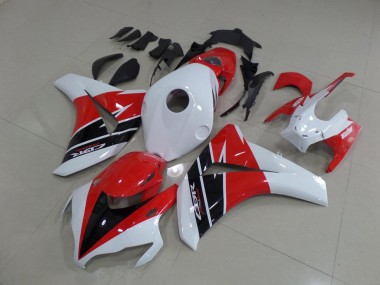 Preisgünstige Honda CBR 1000 RR 08-11 Verkleidungen - Schwarz Weiß und Rot