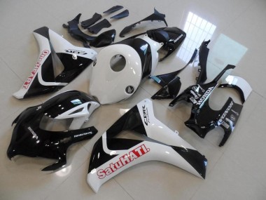 Preisgünstige Honda CBR 1000 RR 08-11 Verkleidungen - Schwarz Weißes Satuhati