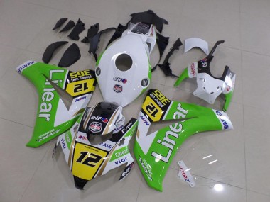 Preisgünstige Honda CBR 1000 RR 08-11 Verkleidungen - Grün Linear 12