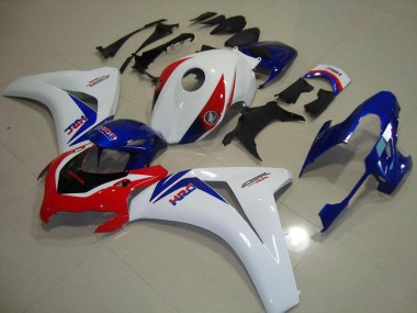 Preisgünstige Honda CBR 1000 RR 08-11 Verkleidungen - Weiß Blau Rot HRC