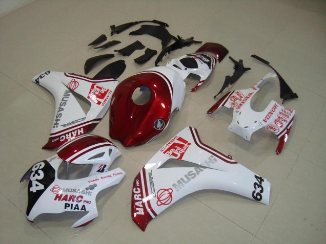 Preisgünstige Honda CBR 1000 RR 08-11 Verkleidungen - Weiß Rot HARC Pro PIAA 634 Preisgünstige Honda CBR 1000 RR 08-11 Verkleidungen - Weiß Rot HARC Pro PIAA 634