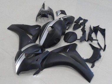 Preisgünstige Honda CBR 1000 RR 08-11 Verkleidungen - Matt Schwarz und Silber