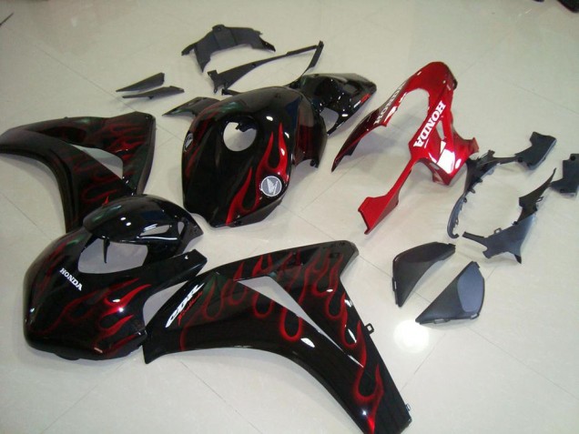 Preisgünstige Honda CBR 1000 RR 08-11 Verkleidungen - Rot Flamme Rennen Preisgünstige Honda CBR 1000 RR 08-11 Verkleidungen - Rot Flamme Rennen