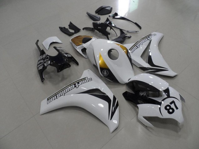 Preisgünstige Honda CBR 1000 RR 08-11 Verkleidungen - Schwarz Weiß Gold Preisgünstige Honda CBR 1000 RR 08-11 Verkleidungen - Schwarz Weiß Gold