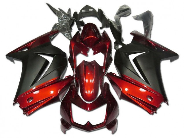 Preisgünstige Kawasaki EX250 08-12 Verkleidungen - Rot Grau Preisgünstige Kawasaki EX250 08-12 Verkleidungen - Rot Grau