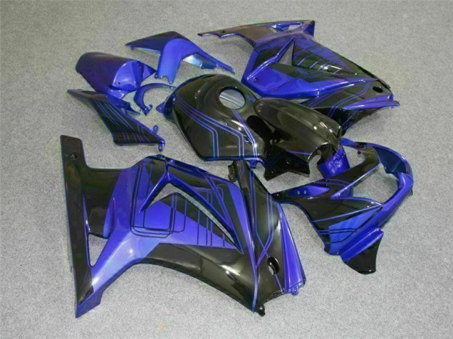 Preisgünstige Kawasaki EX250 08-12 Verkleidung - Schwarz Blau Preisgünstige Kawasaki EX250 08-12 Verkleidung - Schwarz Blau