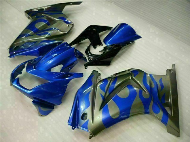 Preisgünstige Kawasaki EX250 08-12 Verkleidungen - Blau Preisgünstige Kawasaki EX250 08-12 Verkleidungen - Blau