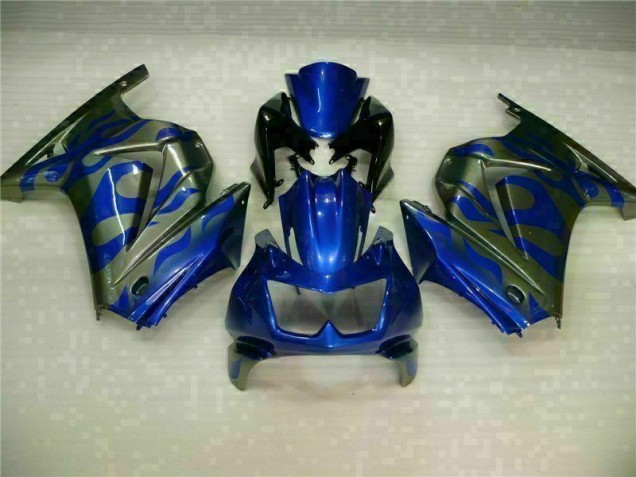 Preisgünstige Kawasaki EX250 08-12 Verkleidungen - Blau Preisgünstige Kawasaki EX250 08-12 Verkleidungen - Blau