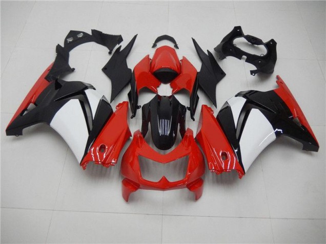 Preisgünstige Kawasaki EX250 08-12 Verkleidungen - Rot Schwarz Weiß Preisgünstige Kawasaki EX250 08-12 Verkleidungen - Rot Schwarz Weiß
