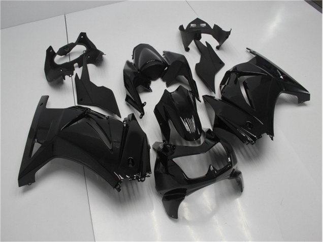 Preisgünstige Kawasaki EX250 08-12 Verkleidungen - Glänzend Schwarz Preisgünstige Kawasaki EX250 08-12 Verkleidungen - Glänzend Schwarz