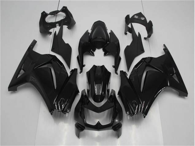 Preisgünstige Kawasaki EX250 08-12 Verkleidungen - Glänzend Schwarz Preisgünstige Kawasaki EX250 08-12 Verkleidungen - Glänzend Schwarz