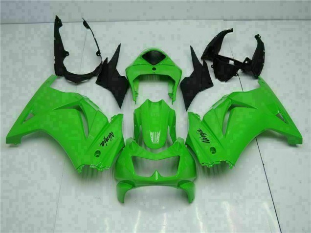 Preisgünstige Kawasaki EX250 08-12 Verkleidungen Komplett Sets - Grün Schwarzer Ninja Preisgünstige Kawasaki EX250 08-12 Verkleidungen Komplett Sets - Grün Schwarzer Ninja