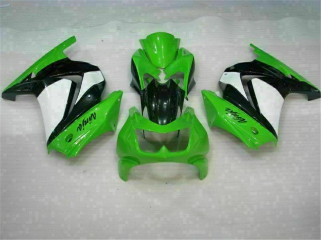 Preisgünstige Kawasaki EX250 08-12 VollVerkleidungen & Plastik - Grün Schwarzer Ninja Preisgünstige Kawasaki EX250 08-12 VollVerkleidungen & Plastik - Grün Schwarzer Ninja