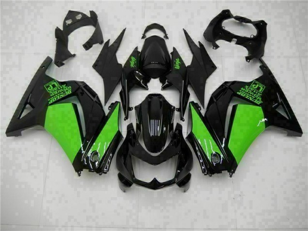 Preisgünstige Kawasaki EX250 08-12 Verkleidungen - Schwarzer Grün Ninja Preisgünstige Kawasaki EX250 08-12 Verkleidungen - Schwarzer Grün Ninja