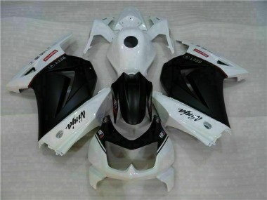 Preisgünstige Kawasaki EX250 08-12 Verkleidungen - Weiß Schwarz Ninja