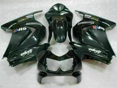 Preisgünstige Kawasaki EX250 08-12 Verkleidungen Komplett Sets - Schwarz