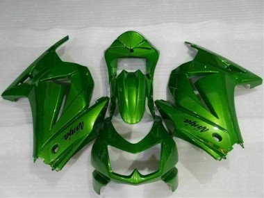 Preisgünstige Kawasaki EX250 08-12 Verkleidung - Grün Ninja