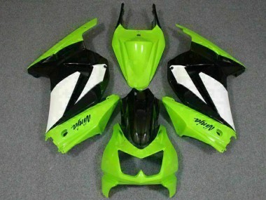 Preisgünstige Kawasaki EX250 08-12 Verkleidungen - Grün Schwarzer Ninja
