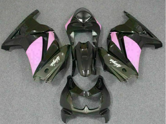 Preisgünstige Kawasaki EX250 08-12 Verkleidungen - Schwarz Rosa Ninja Preisgünstige Kawasaki EX250 08-12 Verkleidungen - Schwarz Rosa Ninja