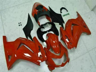 Preisgünstige Kawasaki EX250 08-12 Verkleidungen - Rot Schwarz Ninja