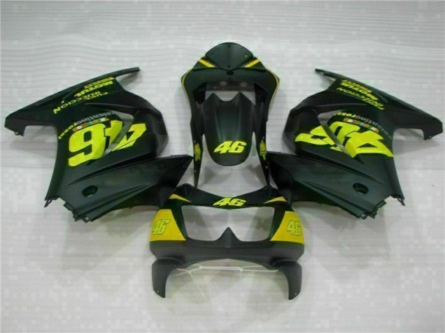 Preisgünstige Kawasaki EX250 08-12 Verkleidungen - Schwarz Gelb 46 Preisgünstige Kawasaki EX250 08-12 Verkleidungen - Schwarz Gelb 46
