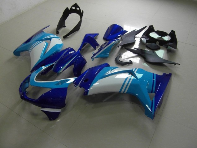Preisgünstige Kawasaki ZX 250R 08-12 Verkleidungen - Hell und Dunkelblau Preisgünstige Kawasaki ZX 250R 08-12 Verkleidungen - Hell und Dunkelblau