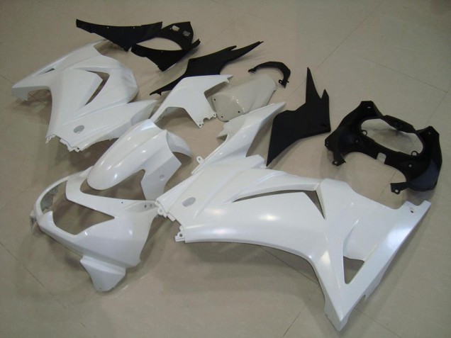 Preisgünstige Kawasaki ZX 250R 08-12 Verkleidungen - Weiß Preisgünstige Kawasaki ZX 250R 08-12 Verkleidungen - Weiß