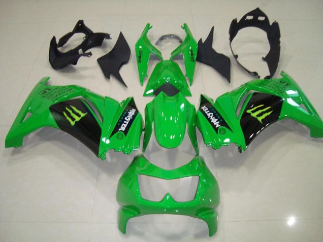 Preisgünstige Kawasaki ZX 250R 08-12 Verkleidungen - Grünes Monster Preisgünstige Kawasaki ZX 250R 08-12 Verkleidungen - Grünes Monster