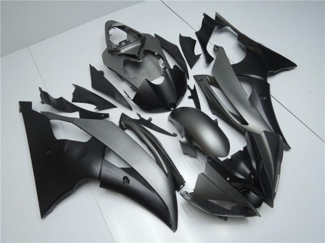 Preisgünstige Yamaha R6 08-16 Vollverkleidung - Grau Schwarz Preisgünstige Yamaha R6 08-16 Vollverkleidung - Grau Schwarz