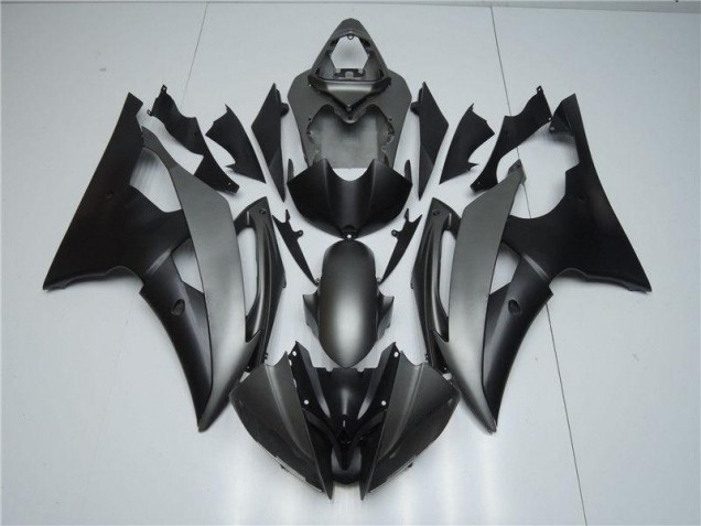 Preisgünstige Yamaha R6 08-16 Vollverkleidung - Grau Schwarz Preisgünstige Yamaha R6 08-16 Vollverkleidung - Grau Schwarz