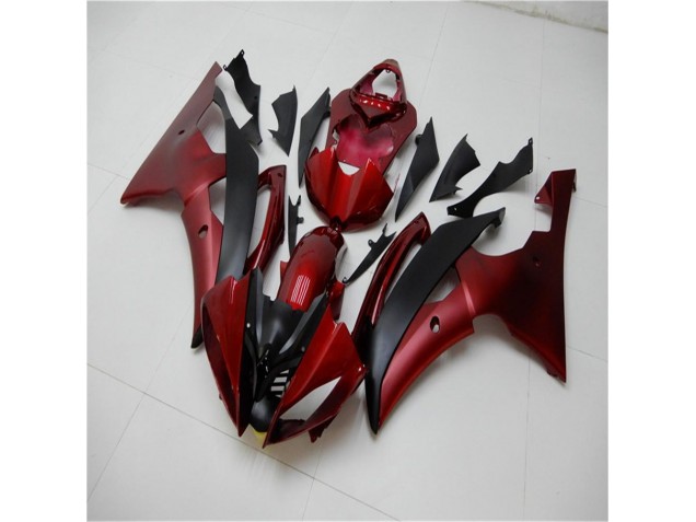 Preisgünstige Yamaha R6 08-16 Verkleidungen - Rot Schwarz Preisgünstige Yamaha R6 08-16 Verkleidungen - Rot Schwarz