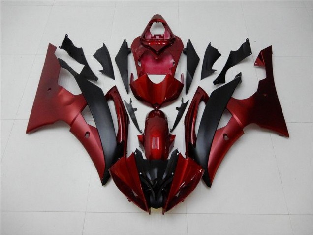 Preisgünstige Yamaha R6 08-16 Verkleidungen - Rot Schwarz Preisgünstige Yamaha R6 08-16 Verkleidungen - Rot Schwarz