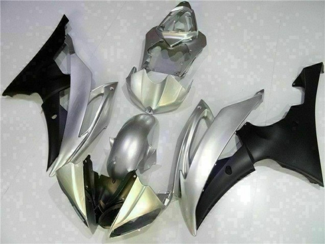 Preisgünstige Yamaha R6 08-16 Verkleidungen - Silber Schwarz Preisgünstige Yamaha R6 08-16 Verkleidungen - Silber Schwarz