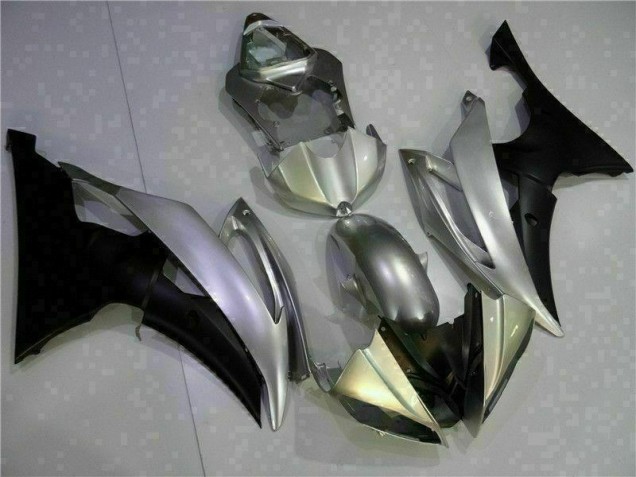 Preisgünstige Yamaha R6 08-16 Verkleidungen - Silber Schwarz Preisgünstige Yamaha R6 08-16 Verkleidungen - Silber Schwarz